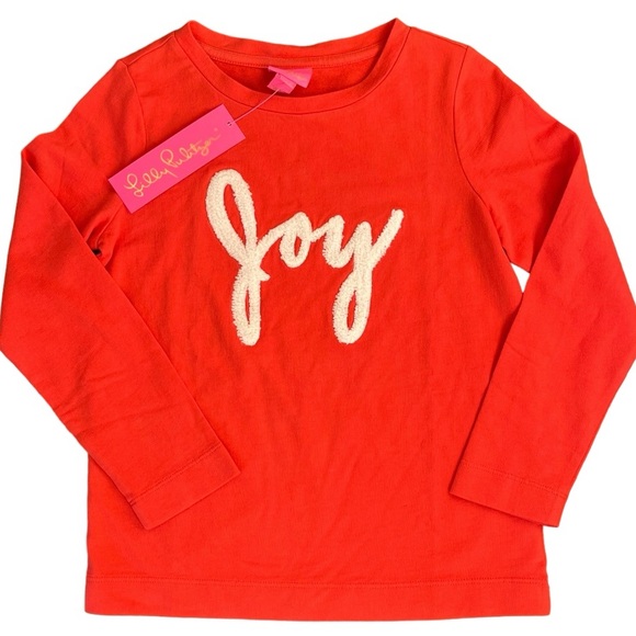 NWT Lilly Pulitzer MINI RAMI SWEATSHIRT Sz L (8-10) JOY - Picture 6 of 12
